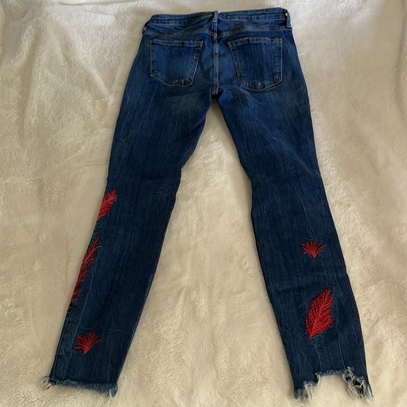 Zara Embroidered Jeans - Picture 5 of 5